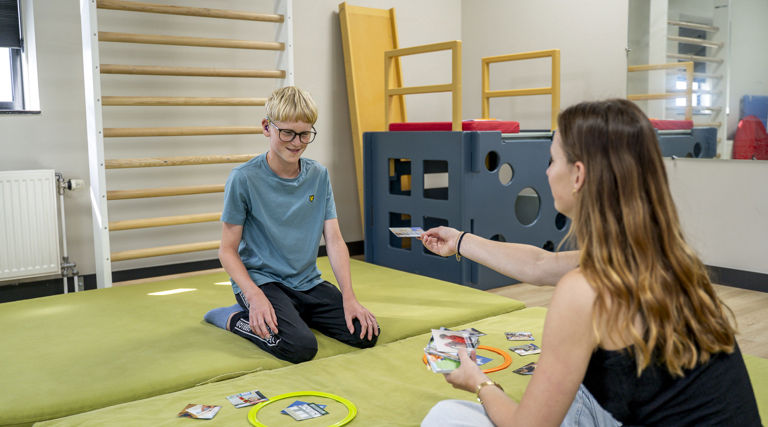 Spelen met creatieve materialen